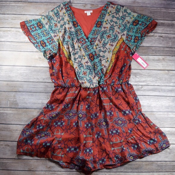 Xhilaration Pants - Xhilaration Tribal Romper